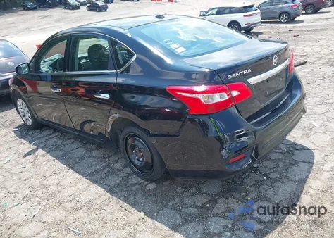 2017 Nissan Sentra Sv z USA, uszkodzony, nr VIN 3N1AB7AP8HY265966